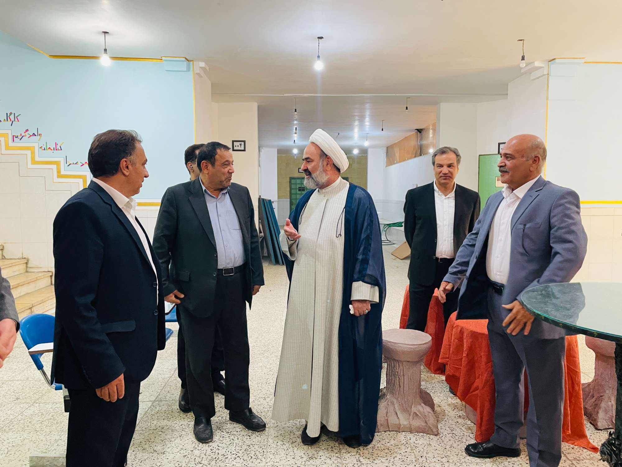 بازدید مدیرکل فرهنگ و ارشاد اسلامی استان یزد از واحد هنرهای نمایشی مؤسسه فرهنگی هنری جواد یزد
